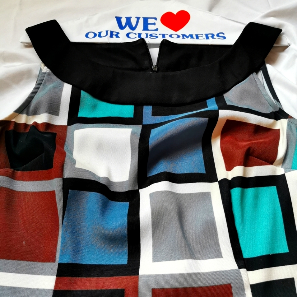 Color Block Sheath Dress